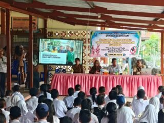 Lindungi Generasi Muda, Polres Biak Numfor Sosialisasikan Bahaya Narkoba di Sekolah
