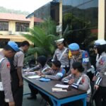 Polda Papua Tegakkan Disiplin Berlalu Lintas bagi Personel pada Hari Keempat Operasi Patuh Cartenz 2026
